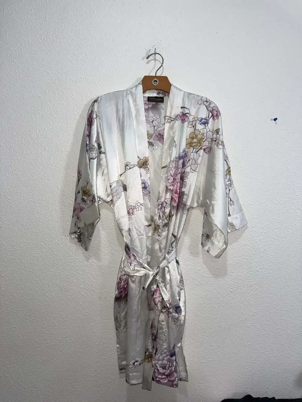 OldShanghai satin kimono
